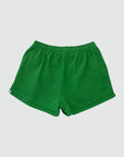 Chas Short in Green Back Flat 