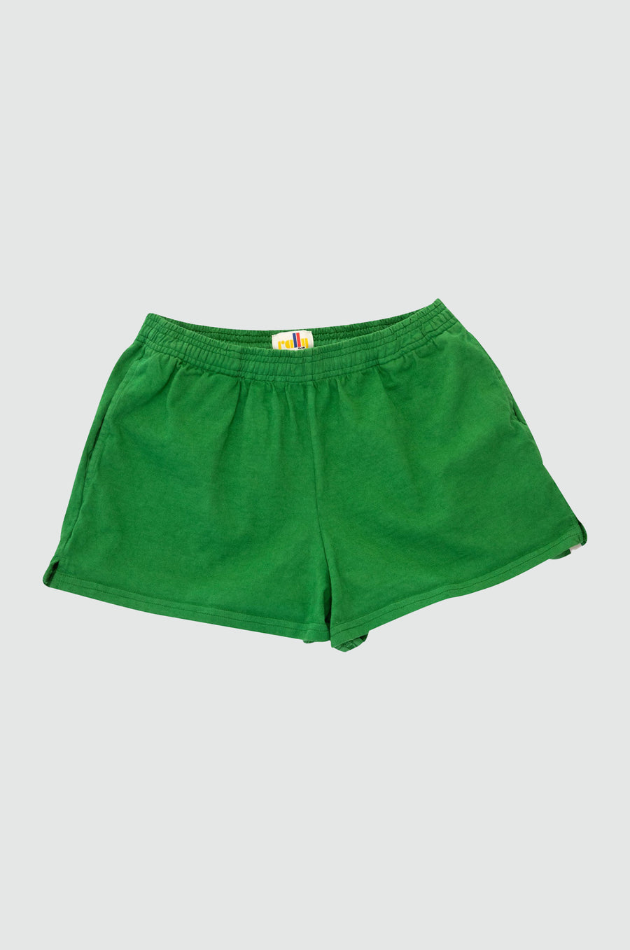 Chas Short in Green Front Flat View 2
