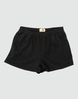Chas Short in Black Front Flat View 2 