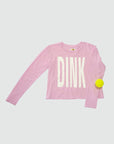 Etheline Long Sleeve Dink Front Flat with Ball