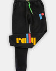 ROYAL | r black - Rally Club Front Flat Cross Leg