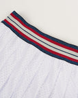 VERONICA | WHITE - Rally Club detail of waistband
