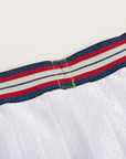 VERONICA | WHITE - Rally Club detail of back waistband