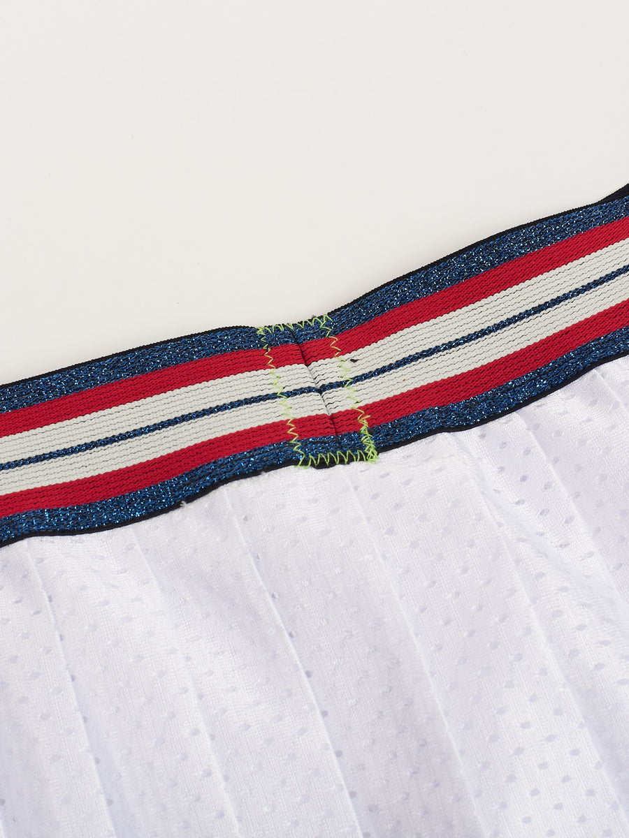 VERONICA | WHITE - Rally Club detail of back waistband